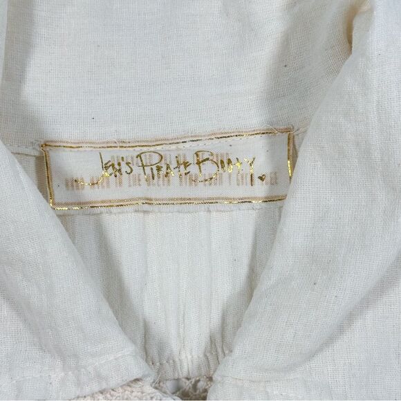 Jen’s Pirate Booty Size S Ollie Jumpsuit Boho Wide Leg in Color Jibarita Natural - Picture 4 of 16